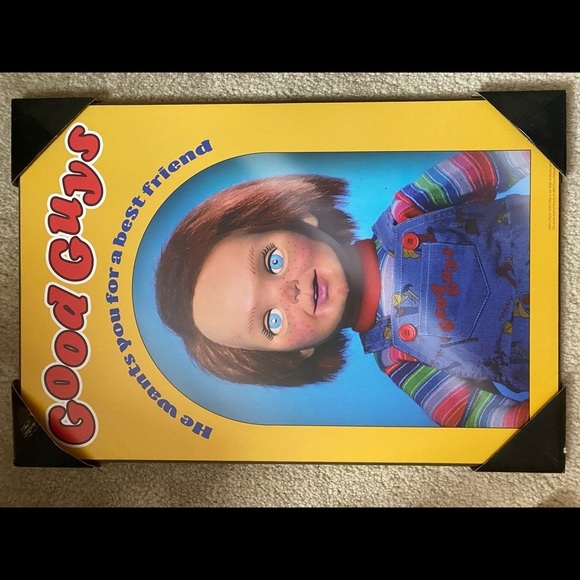HHN Chucky Good Guys picture frame Horror Movie - Picture 2 of 3